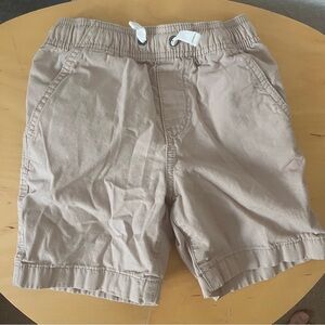 Hanna Andersson Tan Drawstring Shorts Size 100cm